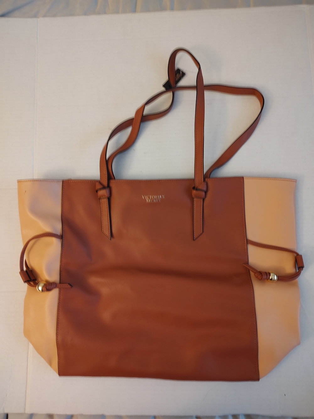 Victoria's Secret Bare Rose Soft Cinch Tote Bag.